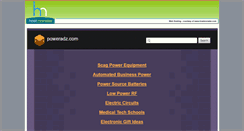 Desktop Screenshot of poweradz.com